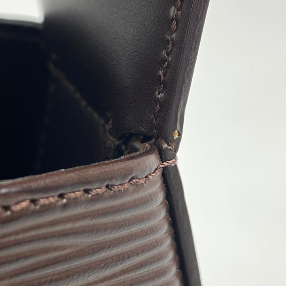 Louis Vuitton Revli Shoulder Bag Epi Mocha Black Brown - Picture 4 of 6